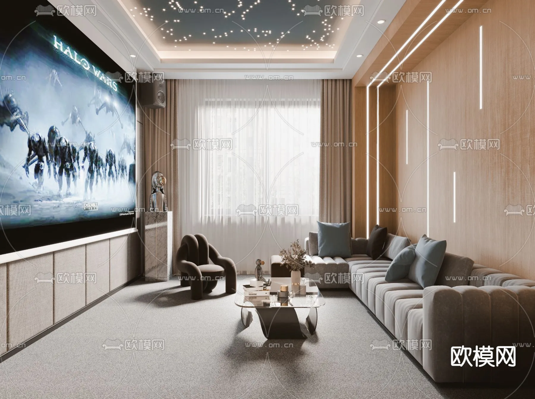 PLAYROOM - CORONA - 3D MODEL - 1603