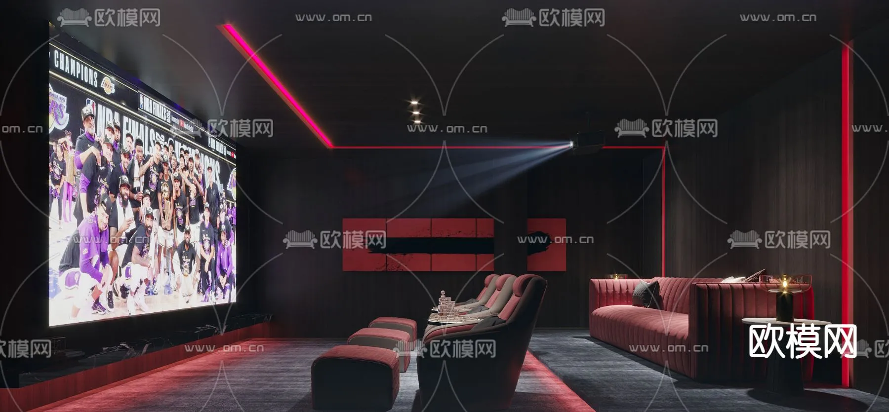 PLAYROOM - CORONA - 3D MODEL - 1604