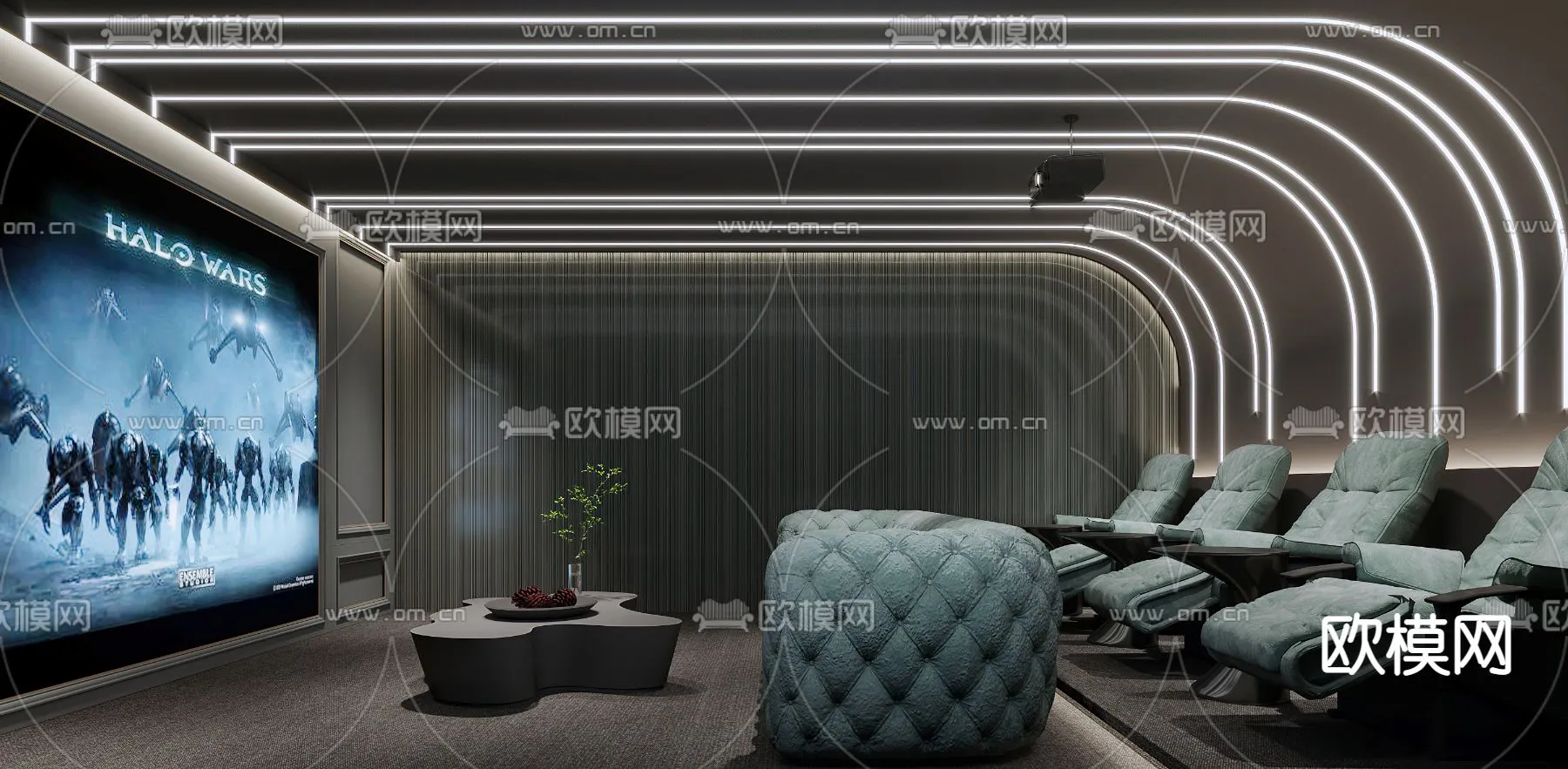 PLAYROOM - CORONA - 3D MODEL - 1605