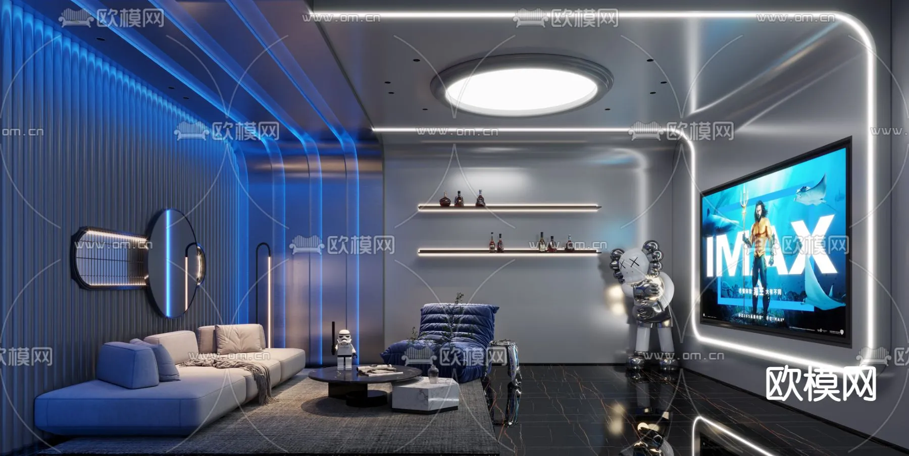 PLAYROOM - CORONA - 3D MODEL - 1621