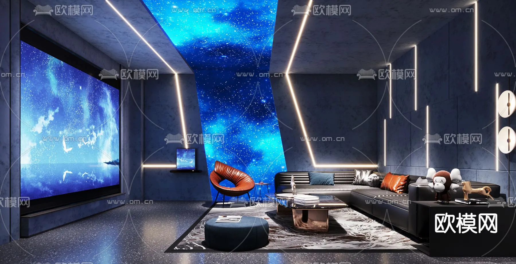 PLAYROOM - CORONA - 3D MODEL - 1625