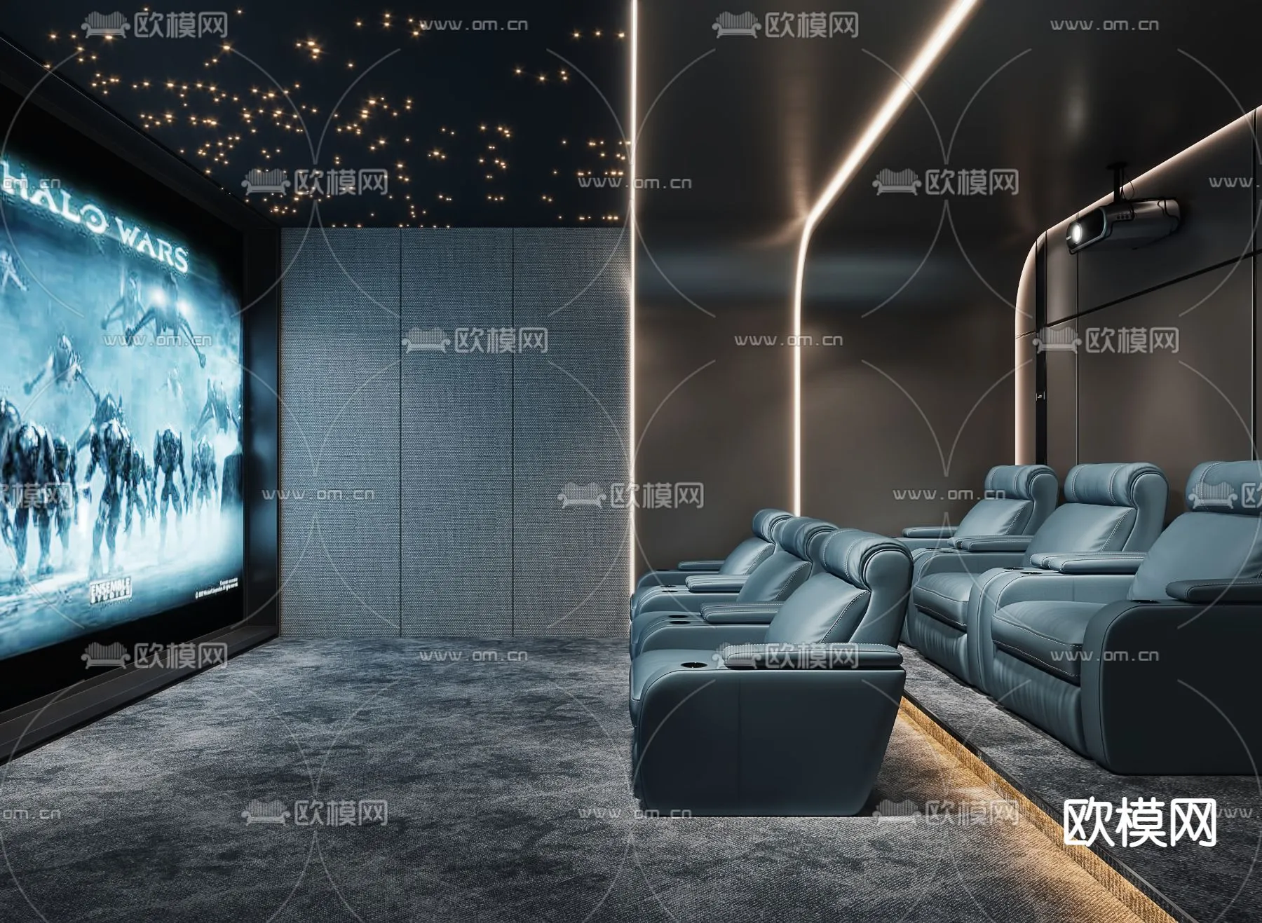 PLAYROOM - CORONA - 3D MODEL - 1644