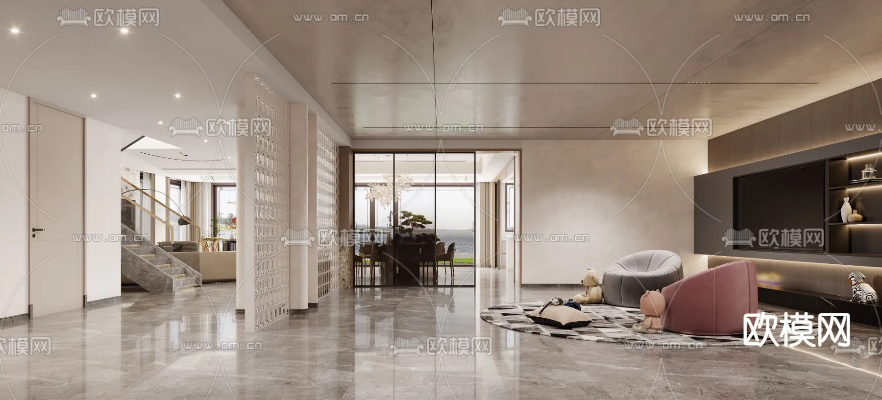 PLAYROOM - CORONA - 3D MODEL - 1645