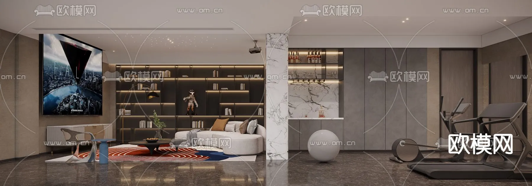 PLAYROOM - CORONA - 3D MODEL - 1647