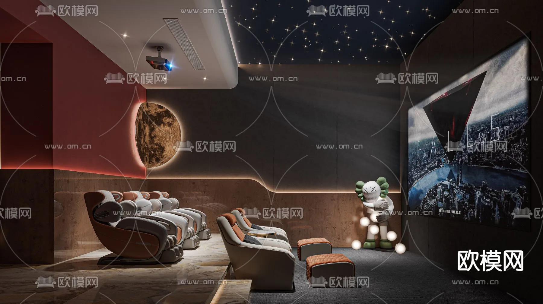 PLAYROOM - CORONA - 3D MODEL - 1668