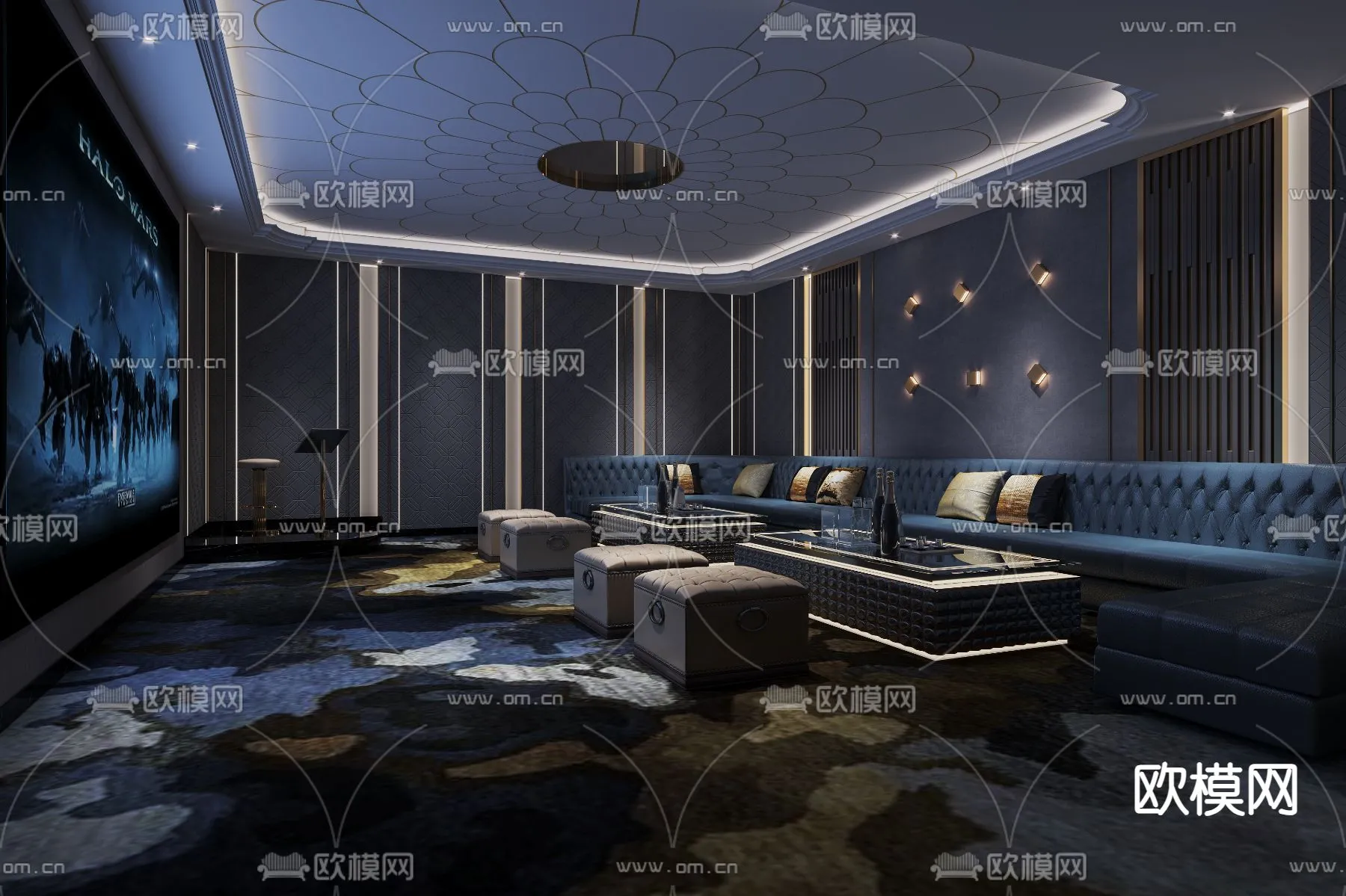 PLAYROOM - CORONA - 3D MODEL - 1671