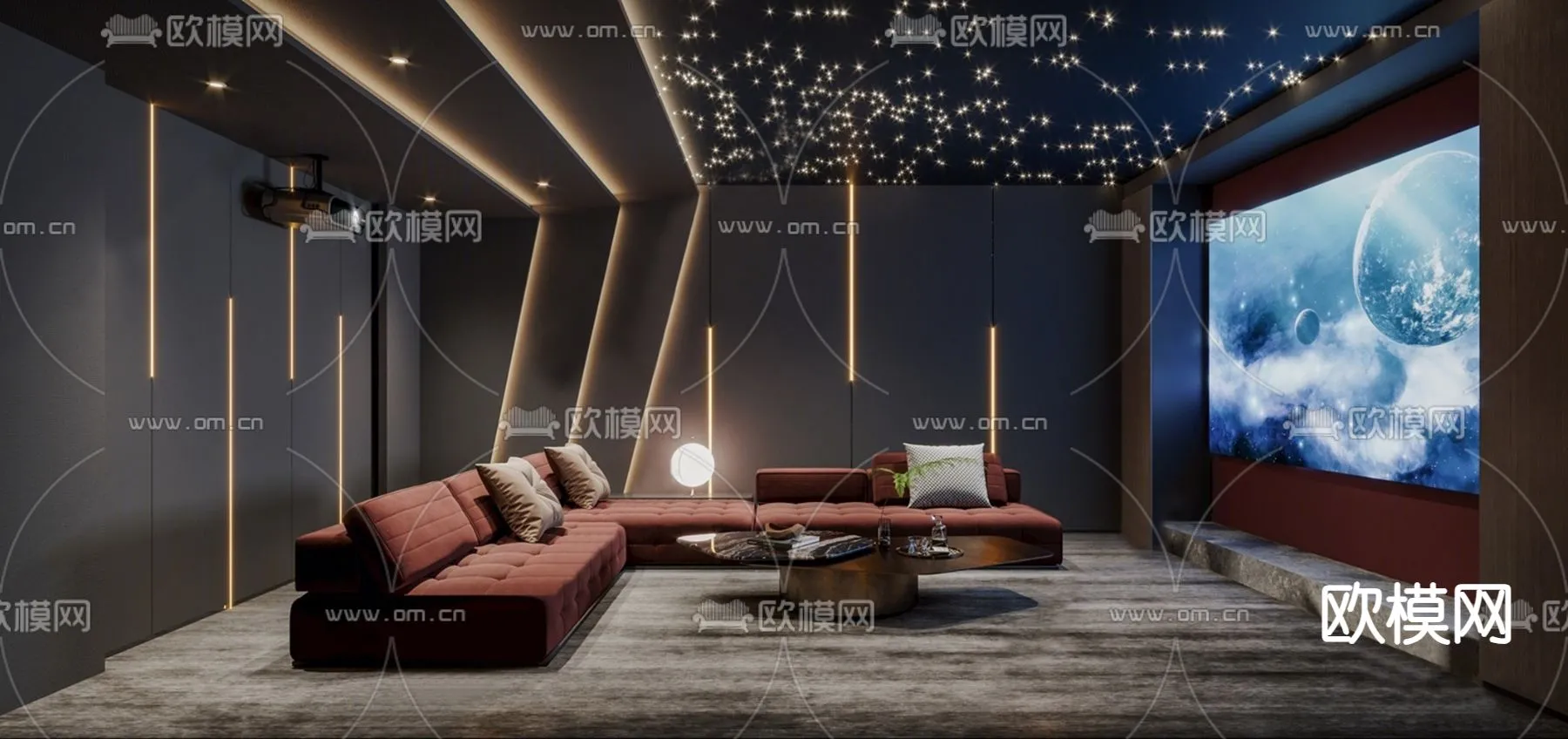 PLAYROOM - CORONA - 3D MODEL - 1672