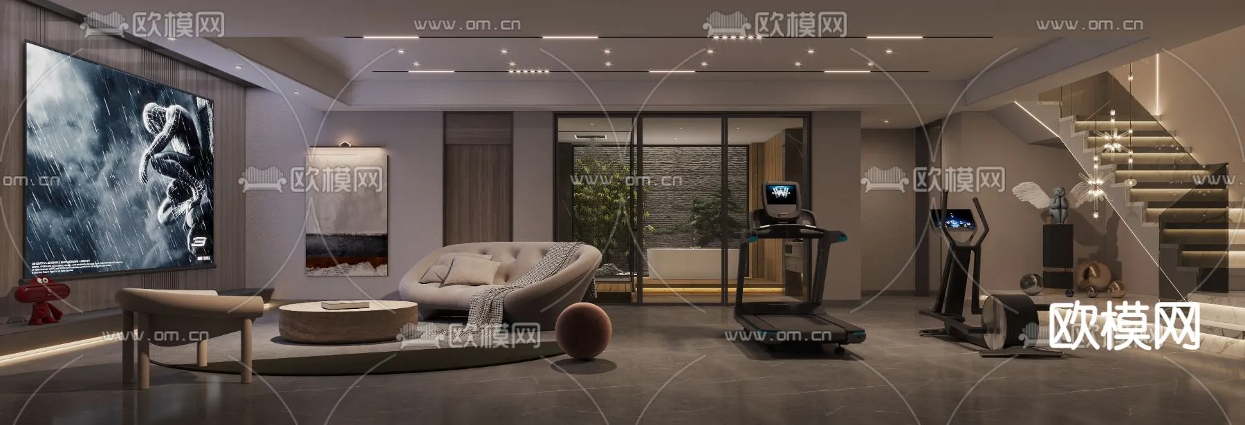 PLAYROOM - CORONA - 3D MODEL - 1673