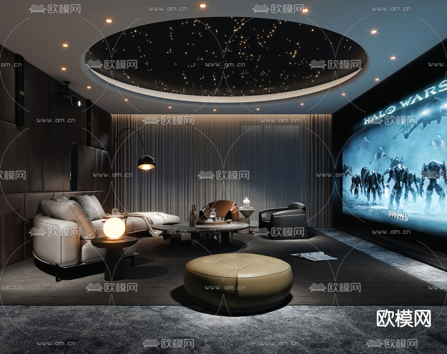 PLAYROOM - CORONA - 3D MODEL - 1675