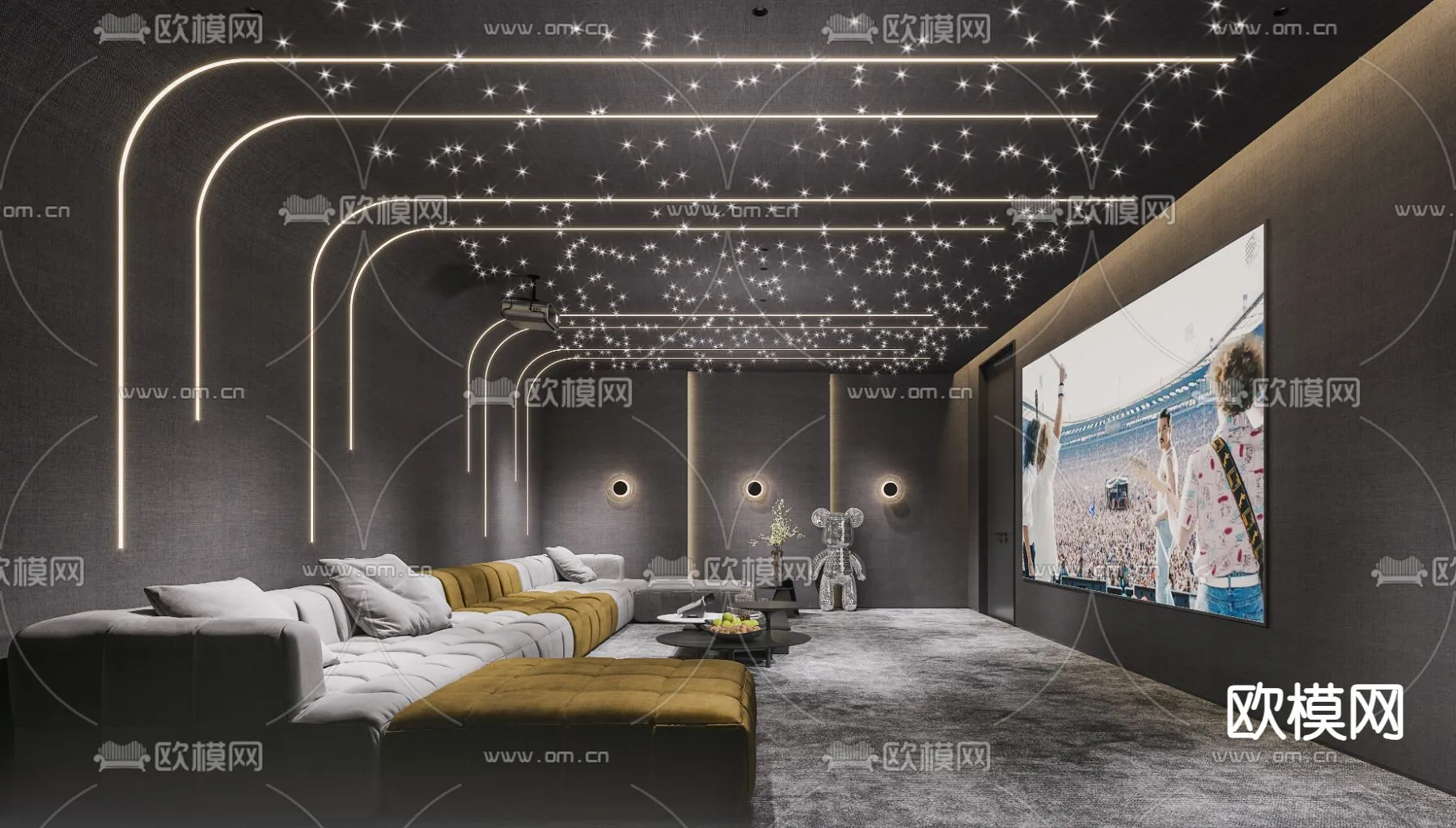 PLAYROOM - CORONA - 3D MODEL - 1678