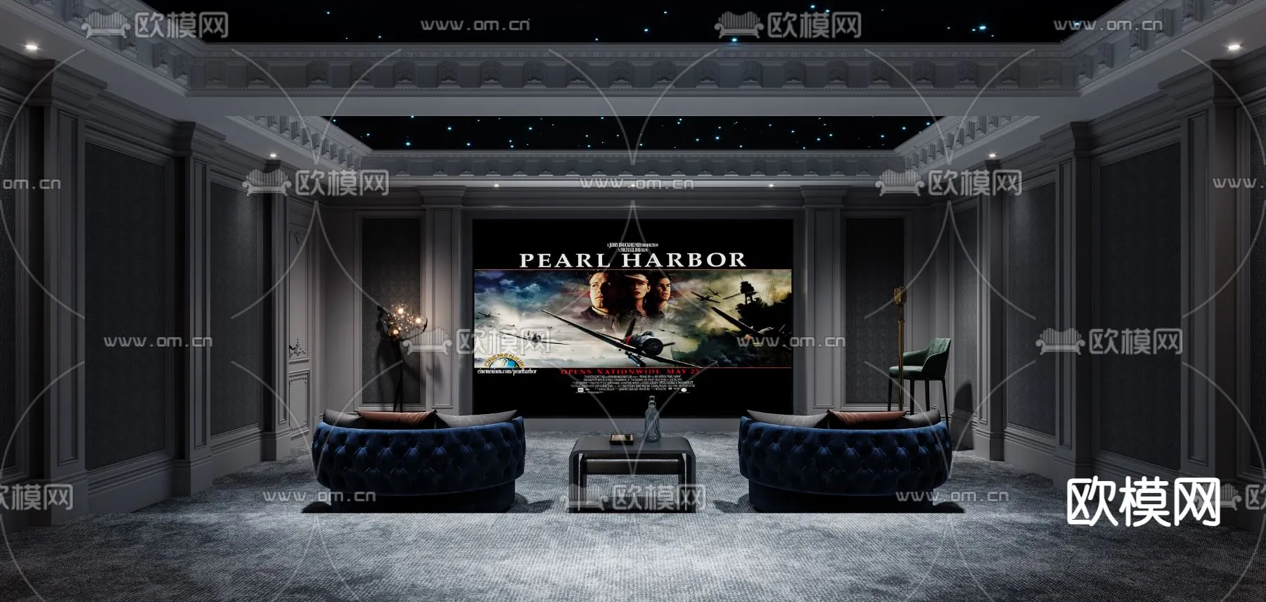 PLAYROOM - CORONA - 3D MODEL - 1685