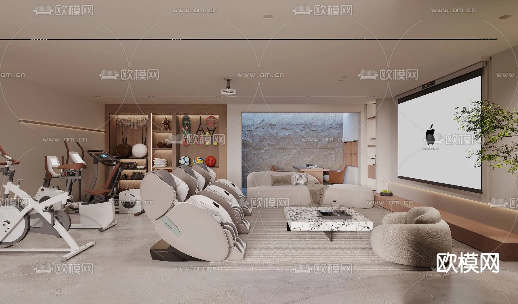 PLAYROOM - CORONA - 3D MODEL - 1691