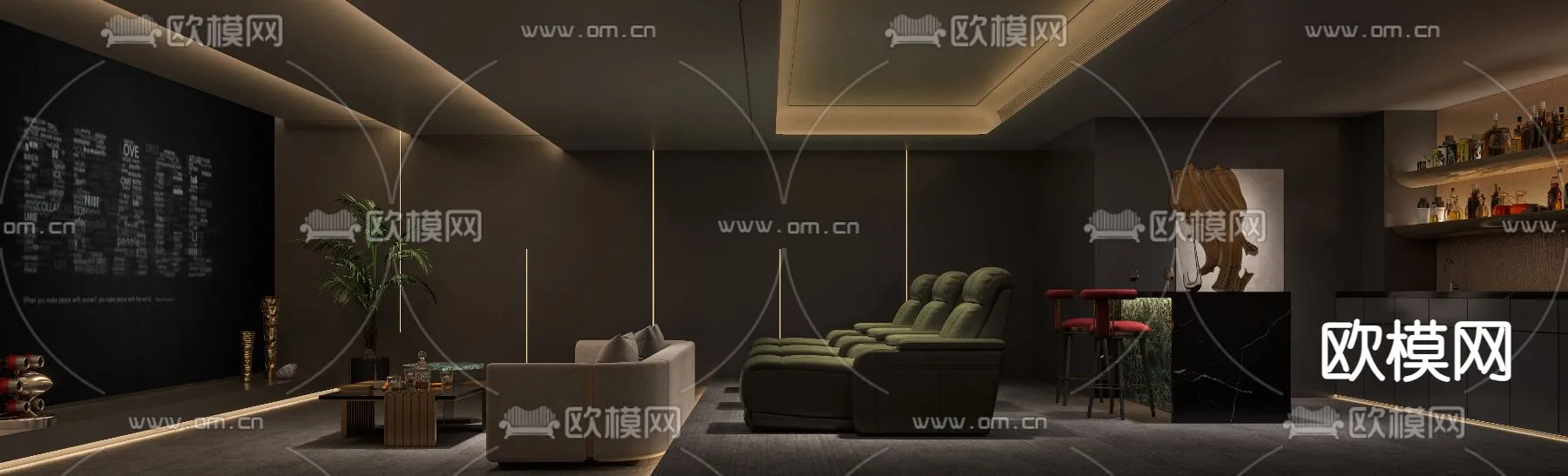 PLAYROOM - CORONA - 3D MODEL - 1693