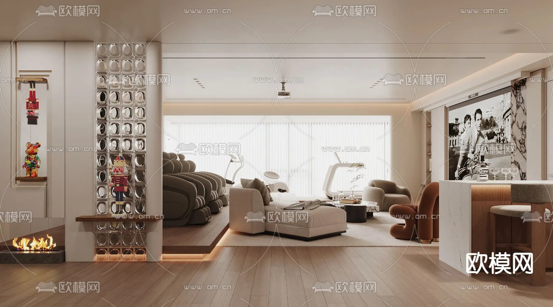 PLAYROOM - CORONA - 3D MODEL - 1694