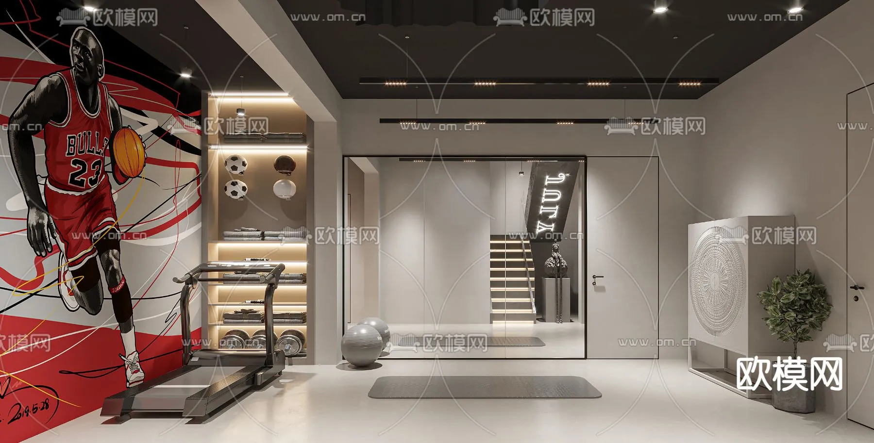 PLAYROOM - CORONA - 3D MODEL - 795