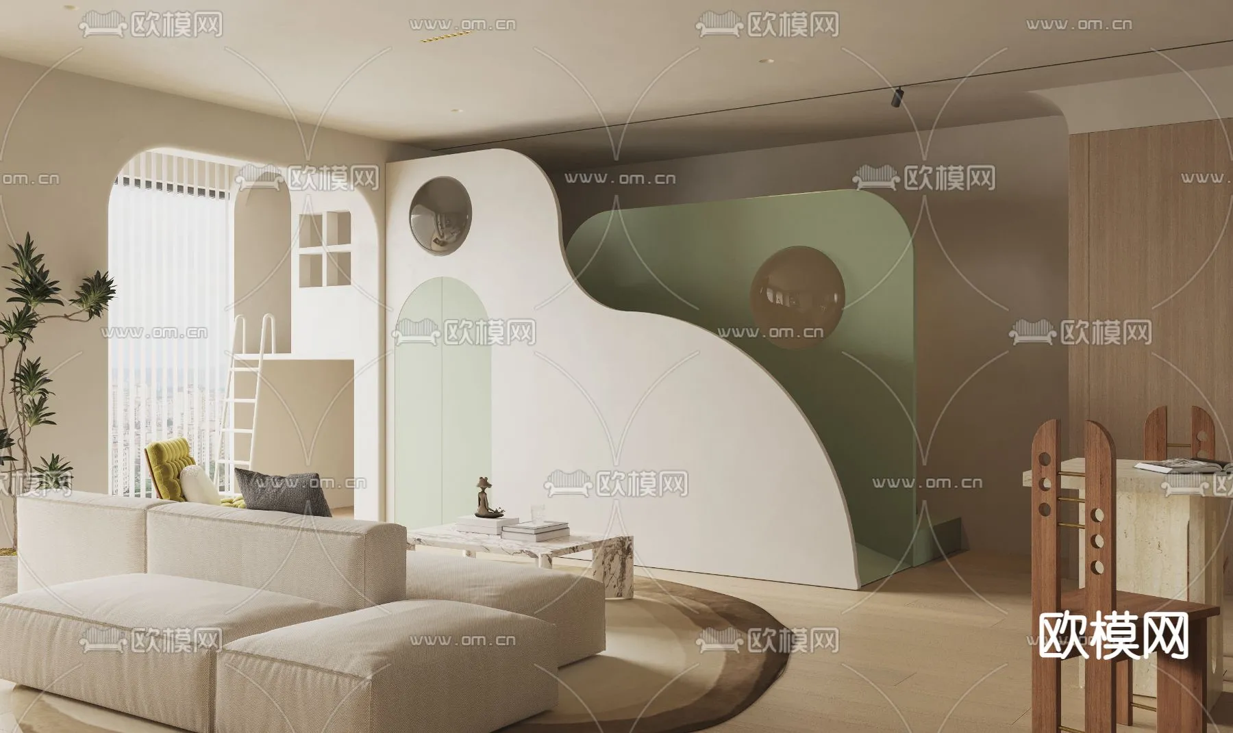 PLAYROOM - CORONA - 3D MODEL - 800