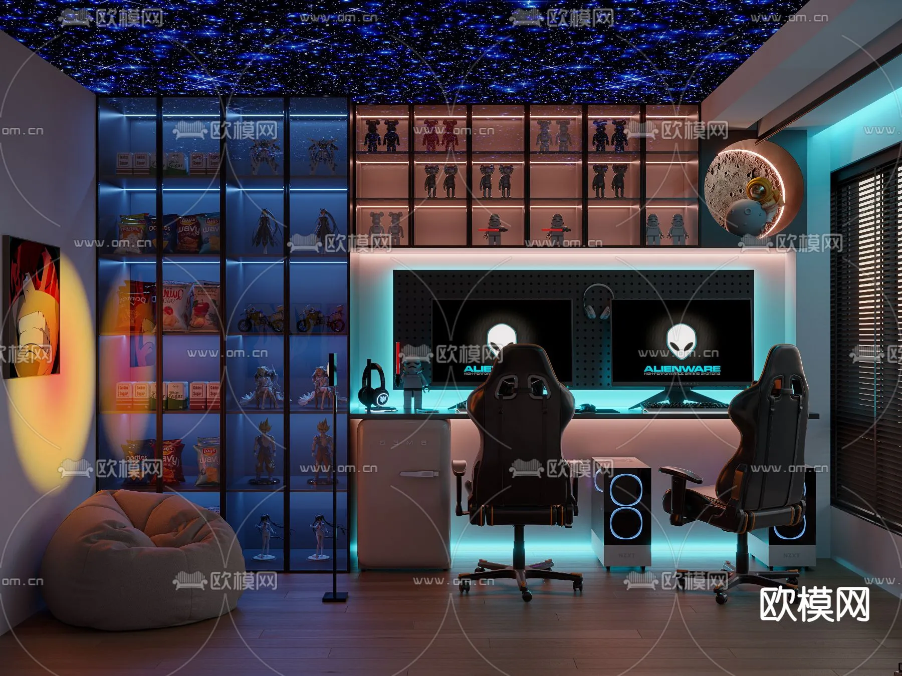 PLAYROOM - CORONA - 3D MODEL - 820