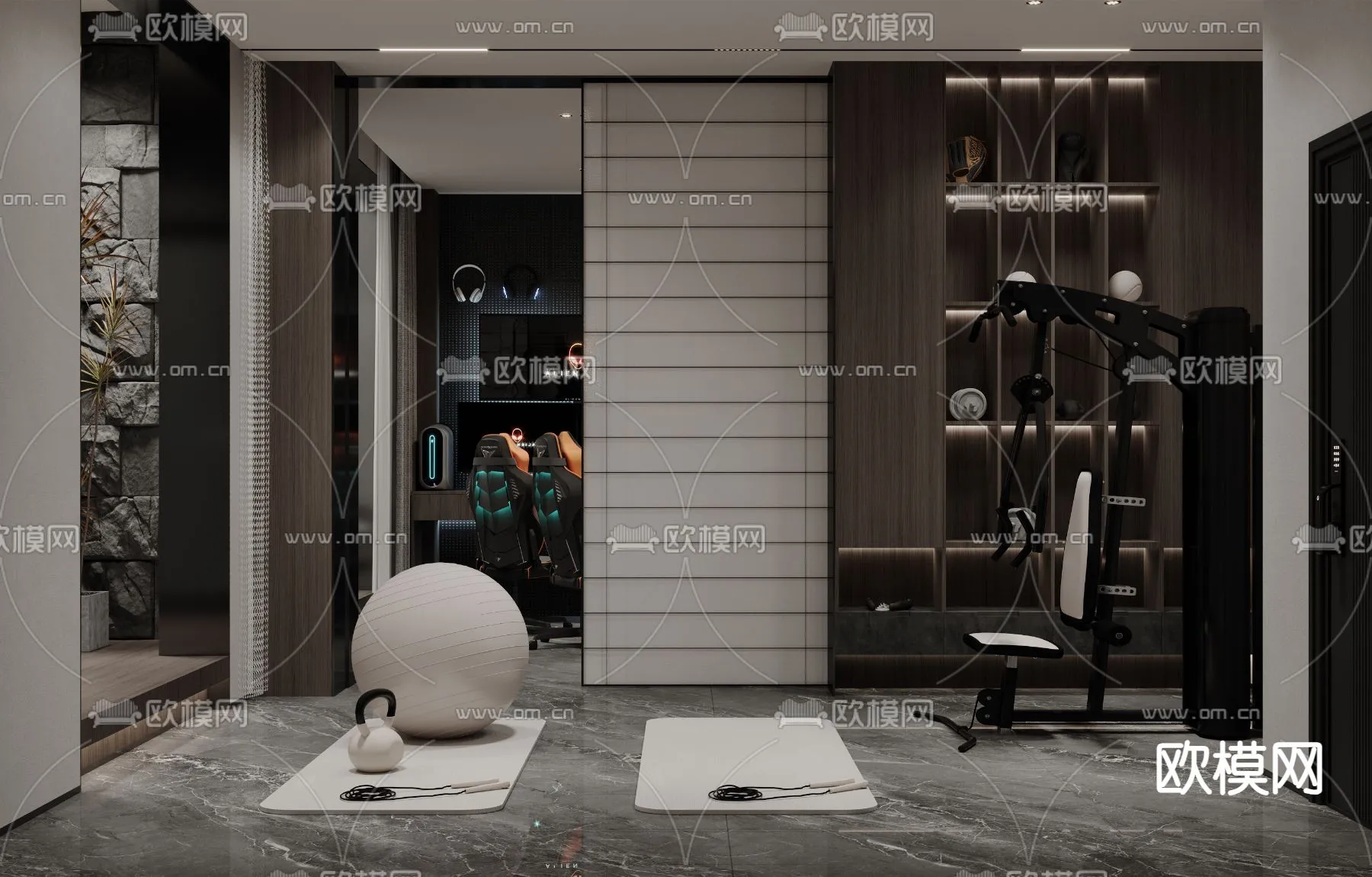 PLAYROOM - CORONA - 3D MODEL - 828