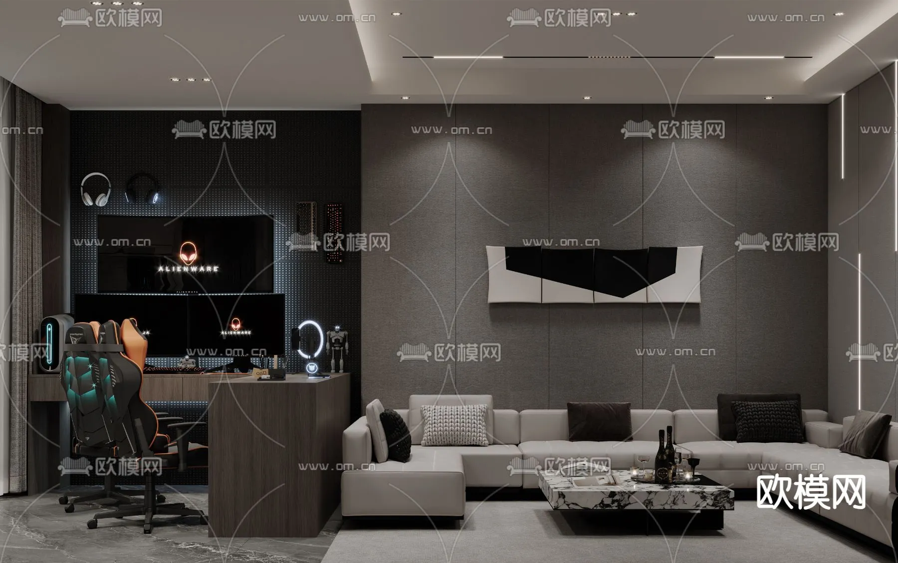 PLAYROOM - CORONA - 3D MODEL - 829