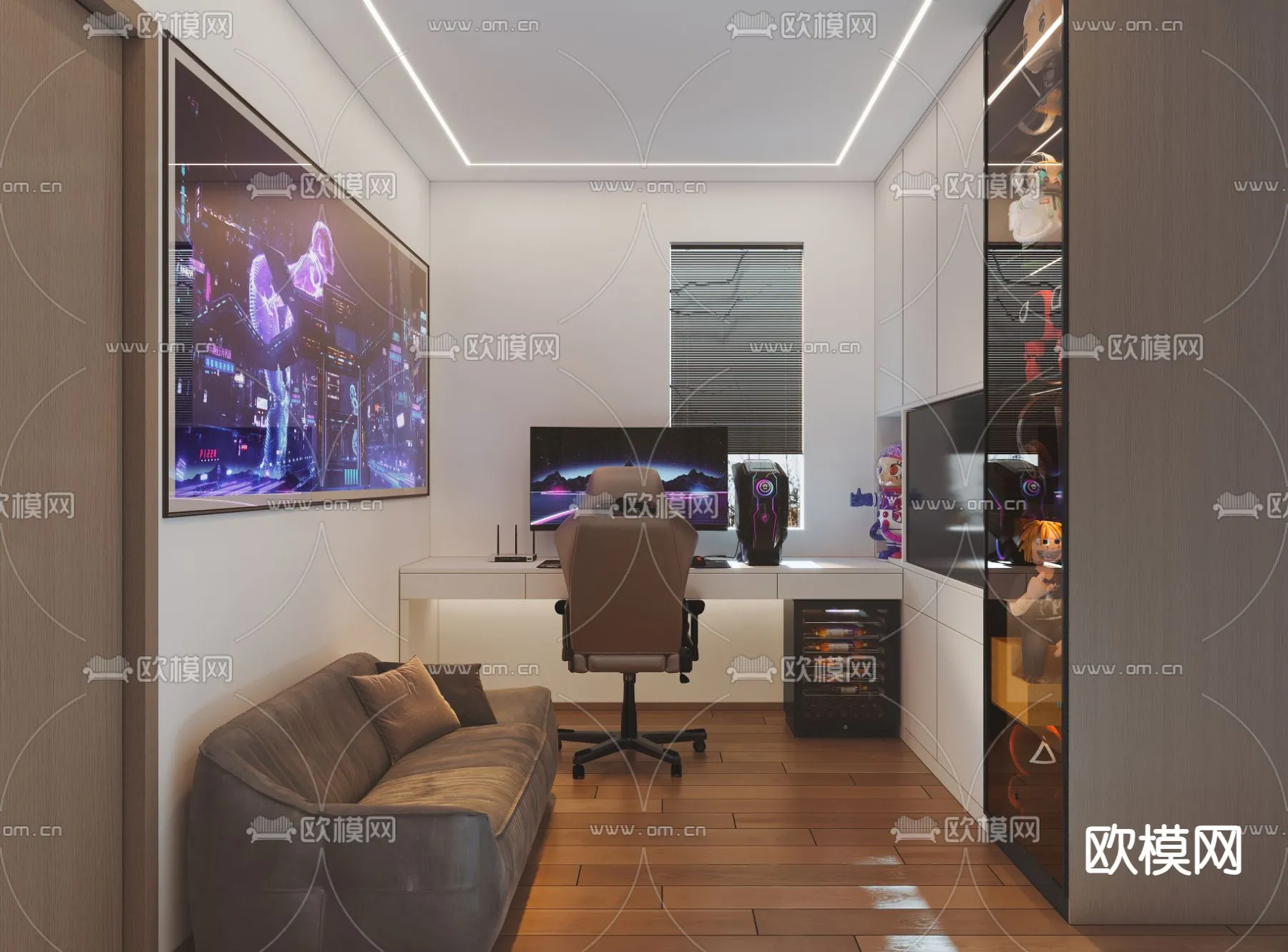 PLAYROOM - CORONA - 3D MODEL - 831