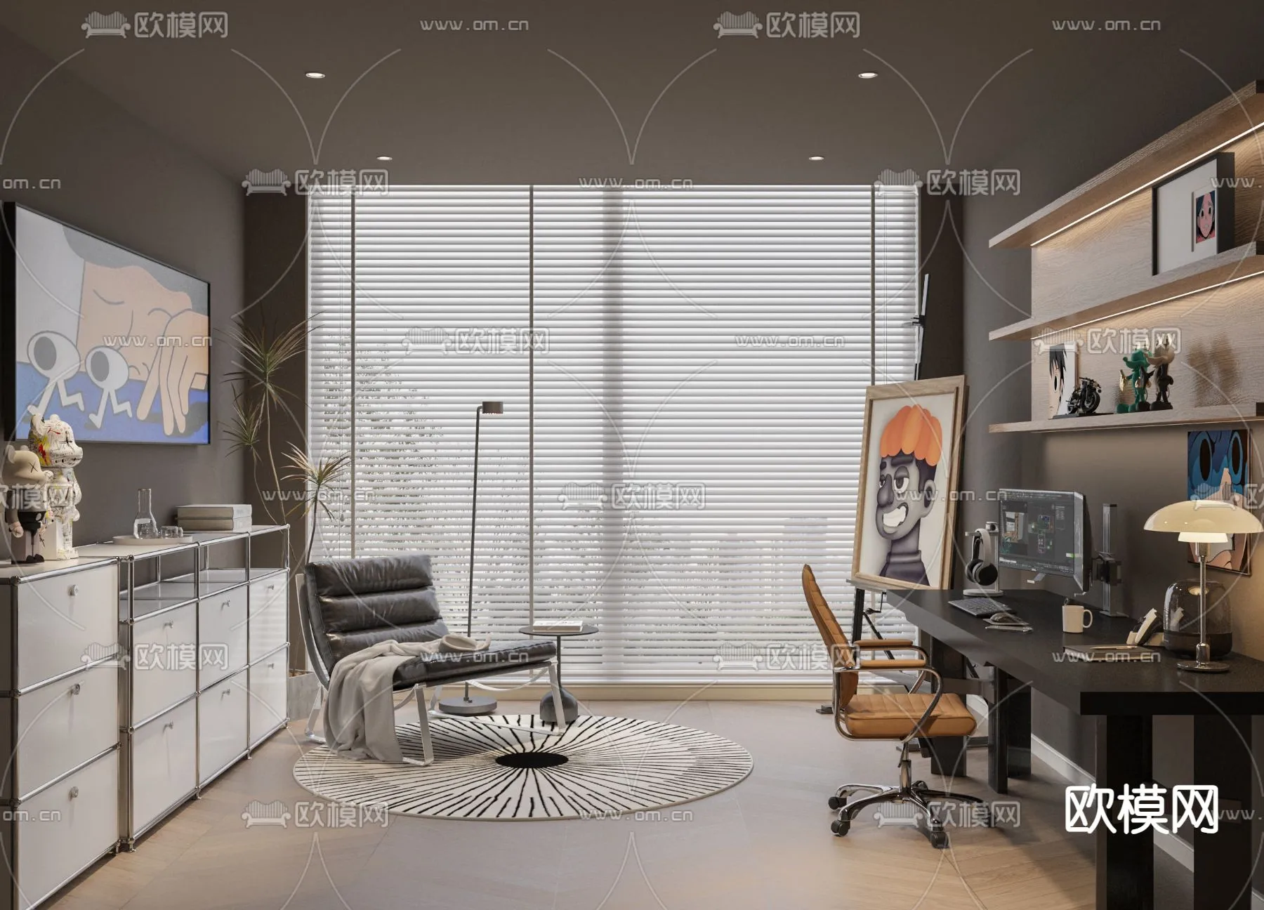 PLAYROOM - CORONA - 3D MODEL - 838