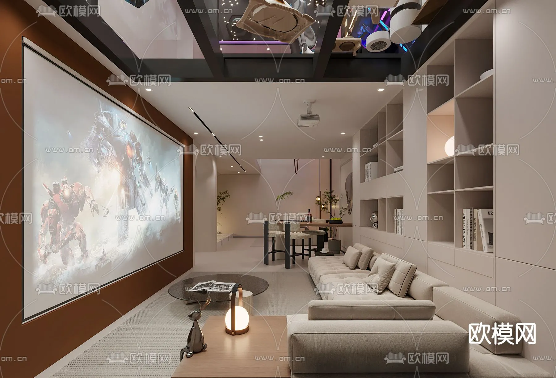 PLAYROOM - CORONA - 3D MODEL - 852