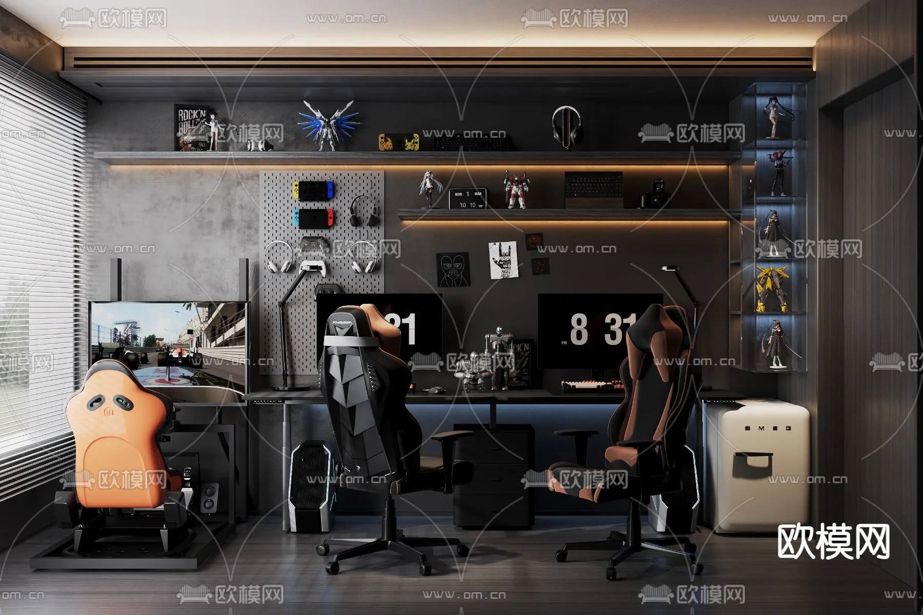 PLAYROOM - CORONA - 3D MODEL - 854