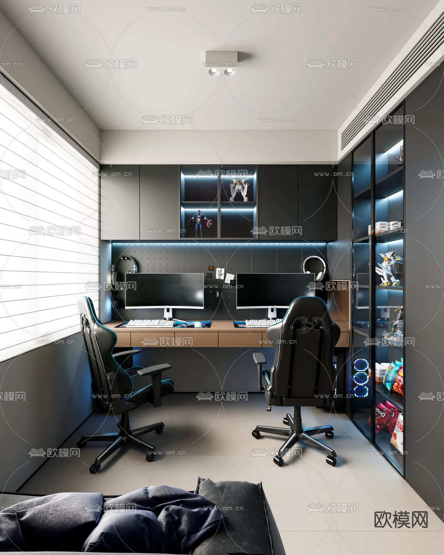 PLAYROOM - CORONA - 3D MODEL - 880