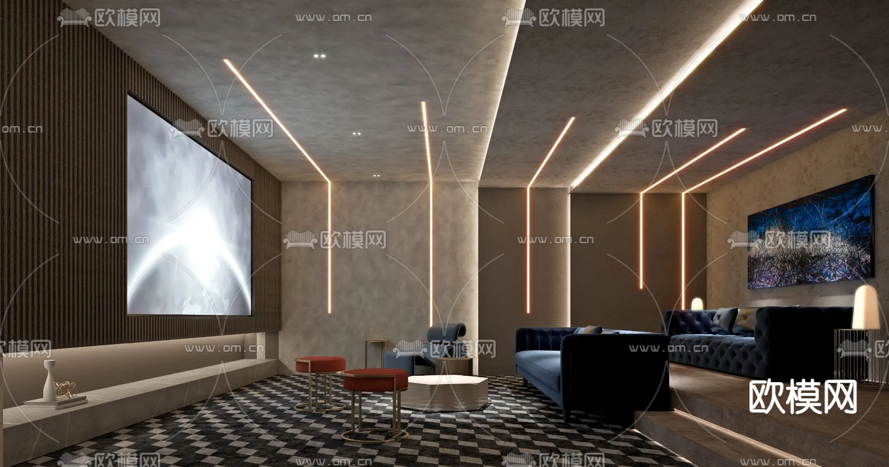 PLAYROOM - VRAY / CORONA - 3D MODEL - 1581