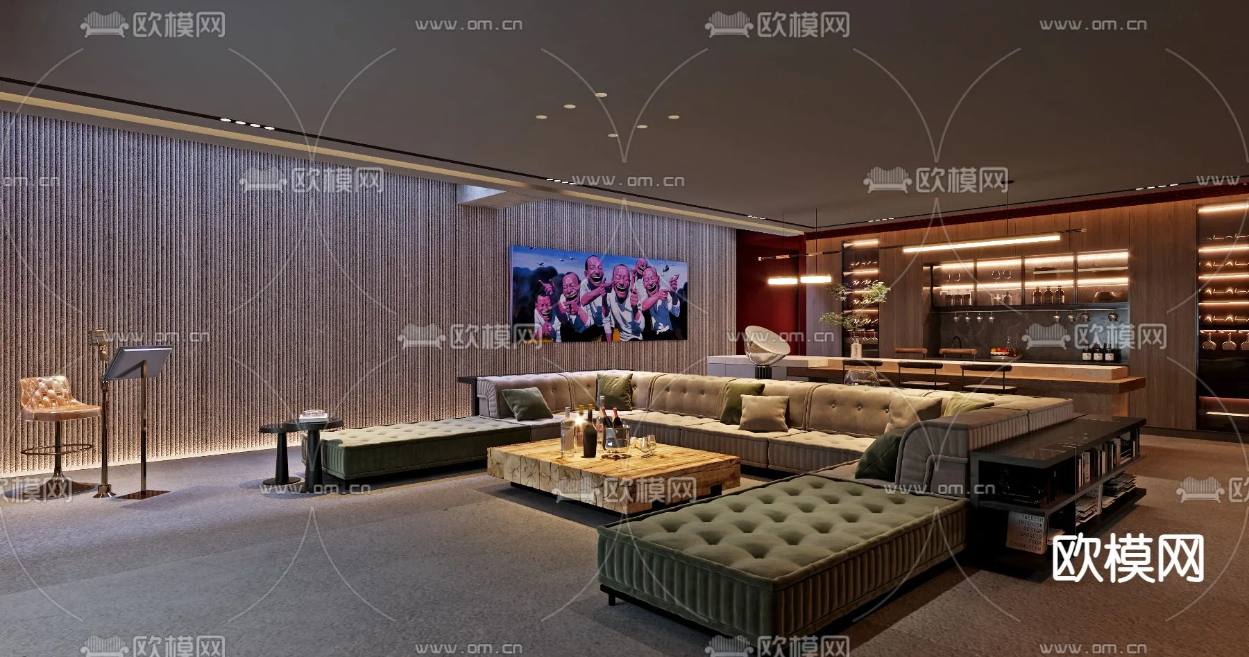 PLAYROOM - VRAY / CORONA - 3D MODEL - 1582