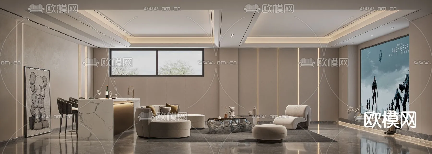 PLAYROOM - VRAY / CORONA - 3D MODEL - 1591