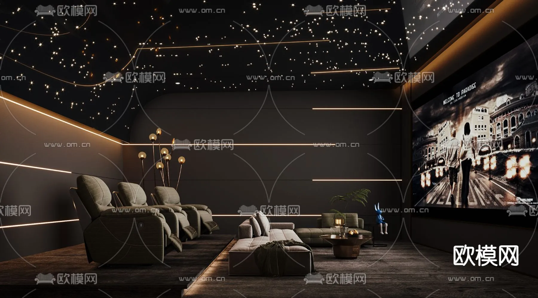 PLAYROOM - VRAY / CORONA - 3D MODEL - 1636