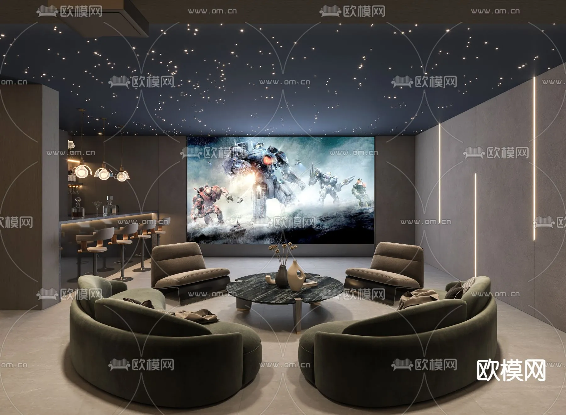 PLAYROOM - VRAY / CORONA - 3D MODEL - 1652