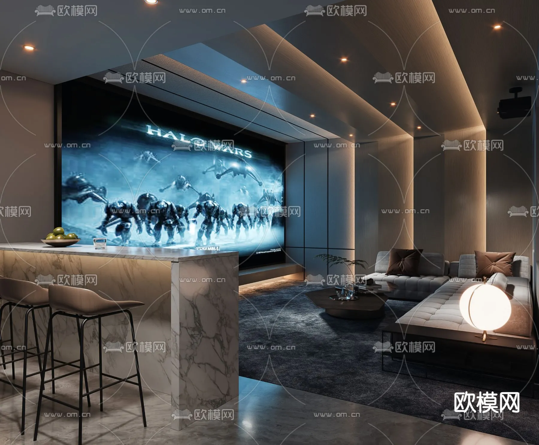 PLAYROOM - VRAY / CORONA - 3D MODEL - 1662