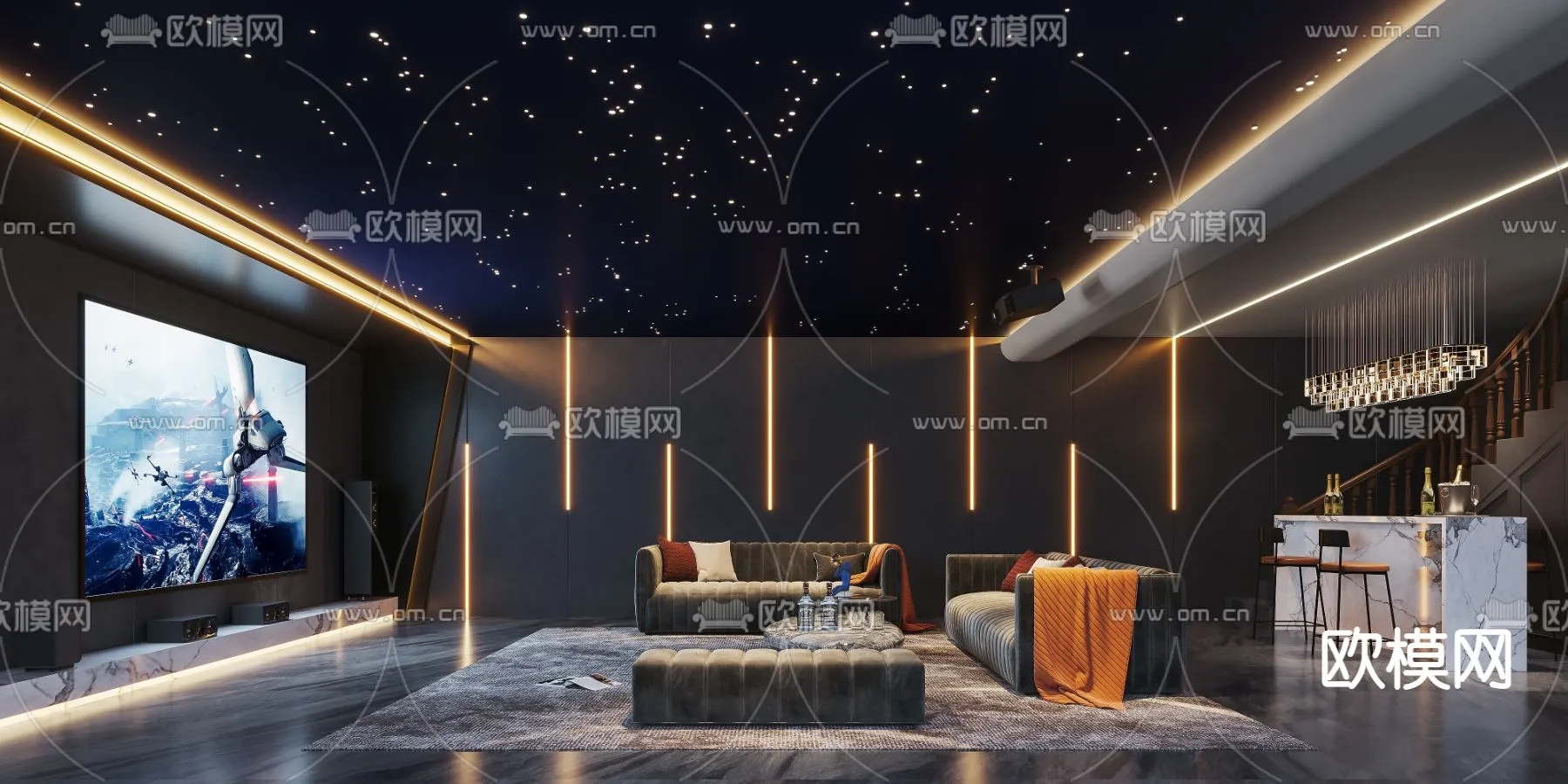 PLAYROOM - VRAY / CORONA - 3D MODEL - 1663