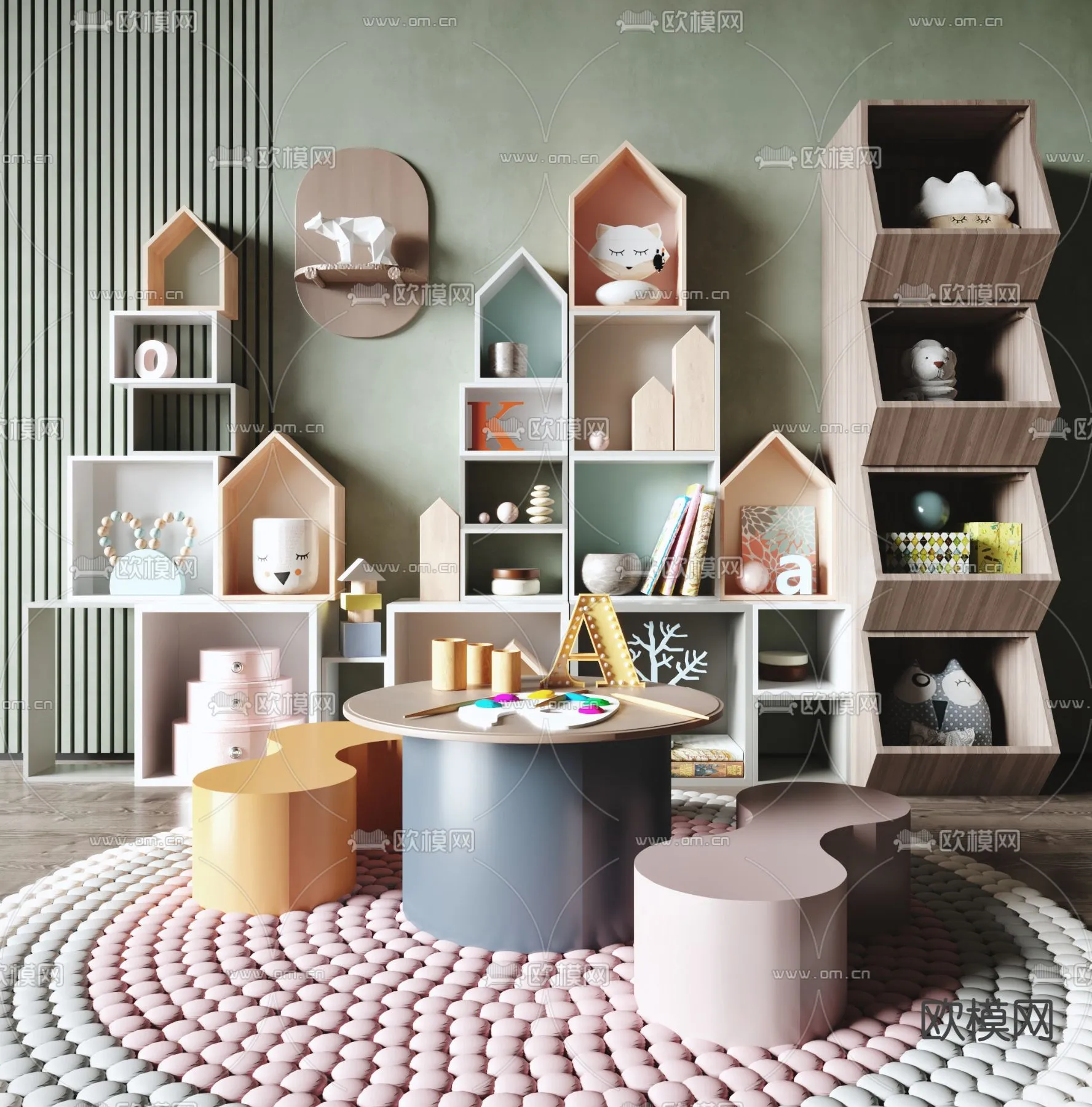 PLAYROOM - VRAY / CORONA - 3D MODEL - 807