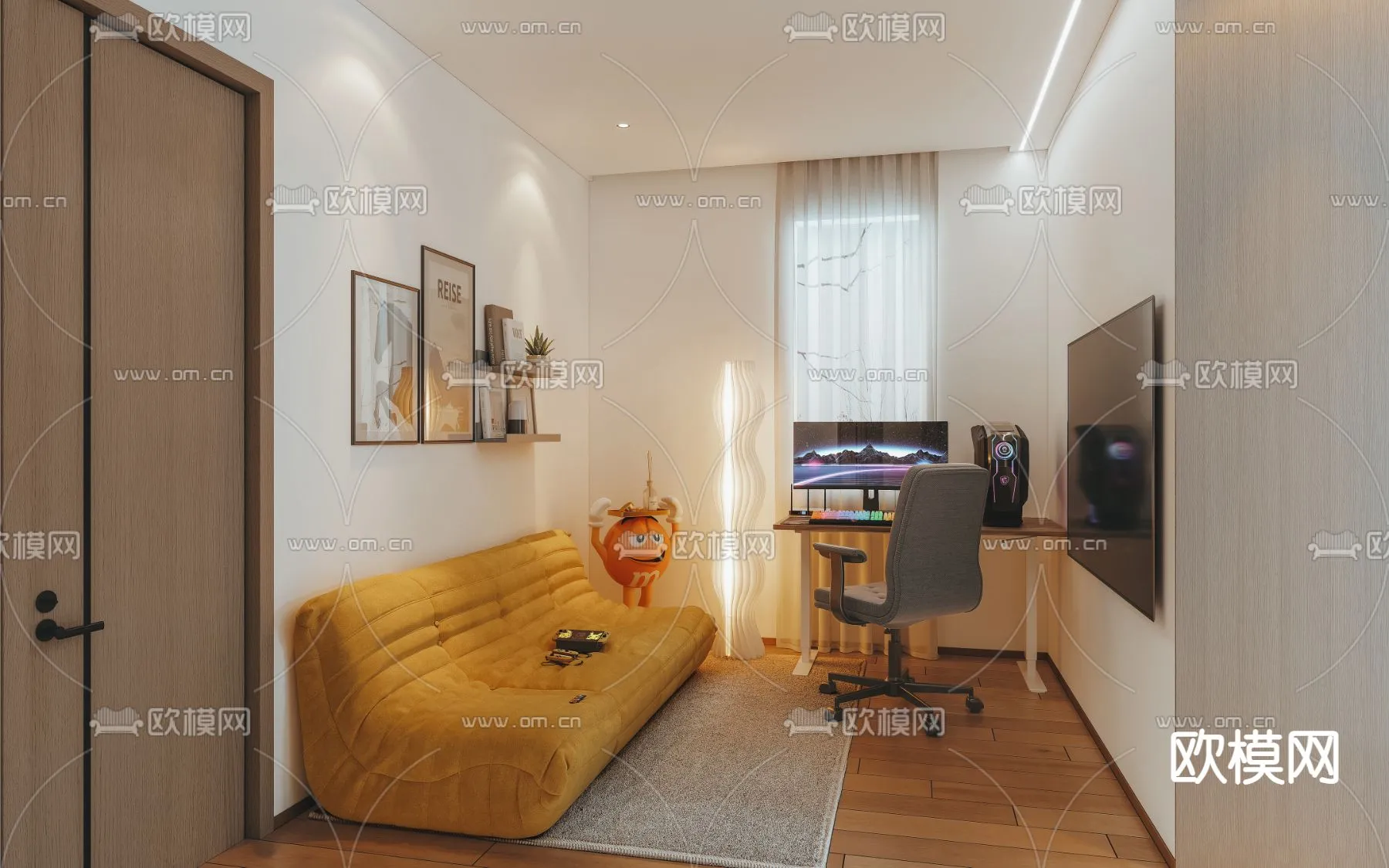 PLAYROOM - VRAY / CORONA - 3D MODEL - 832