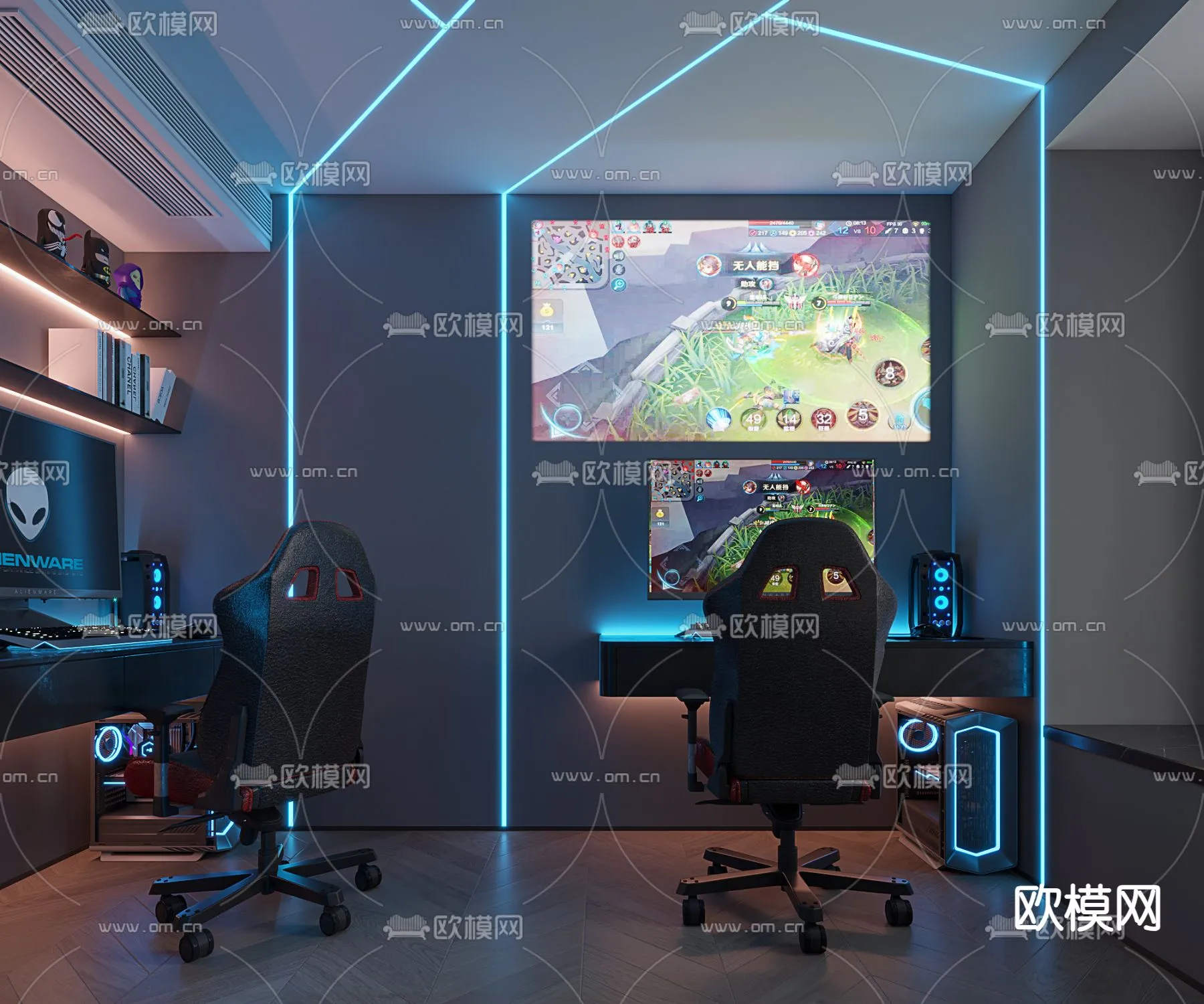 PLAYROOM - VRAY / CORONA - 3D MODEL - 833