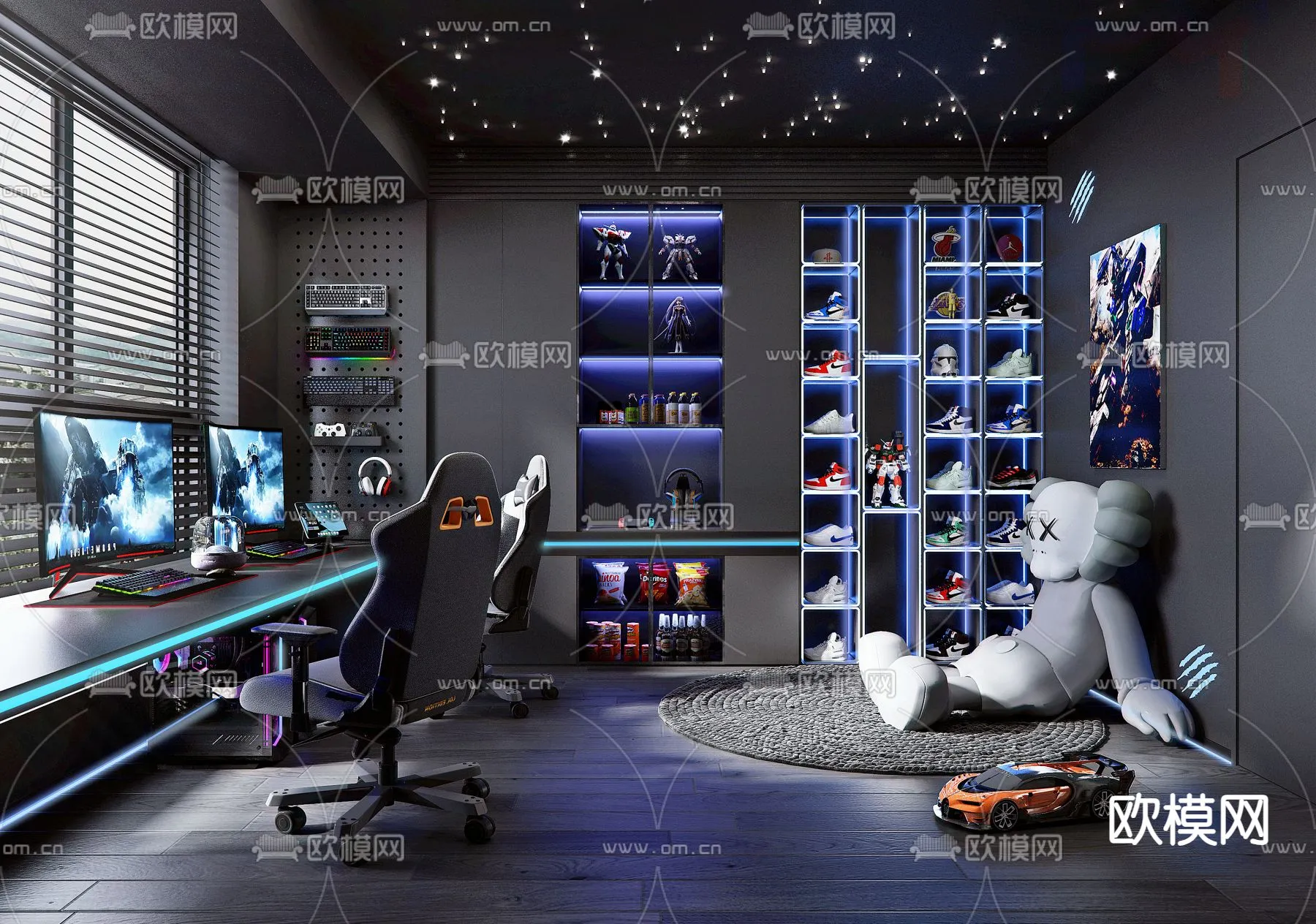 PLAYROOM - VRAY / CORONA - 3D MODEL - 846