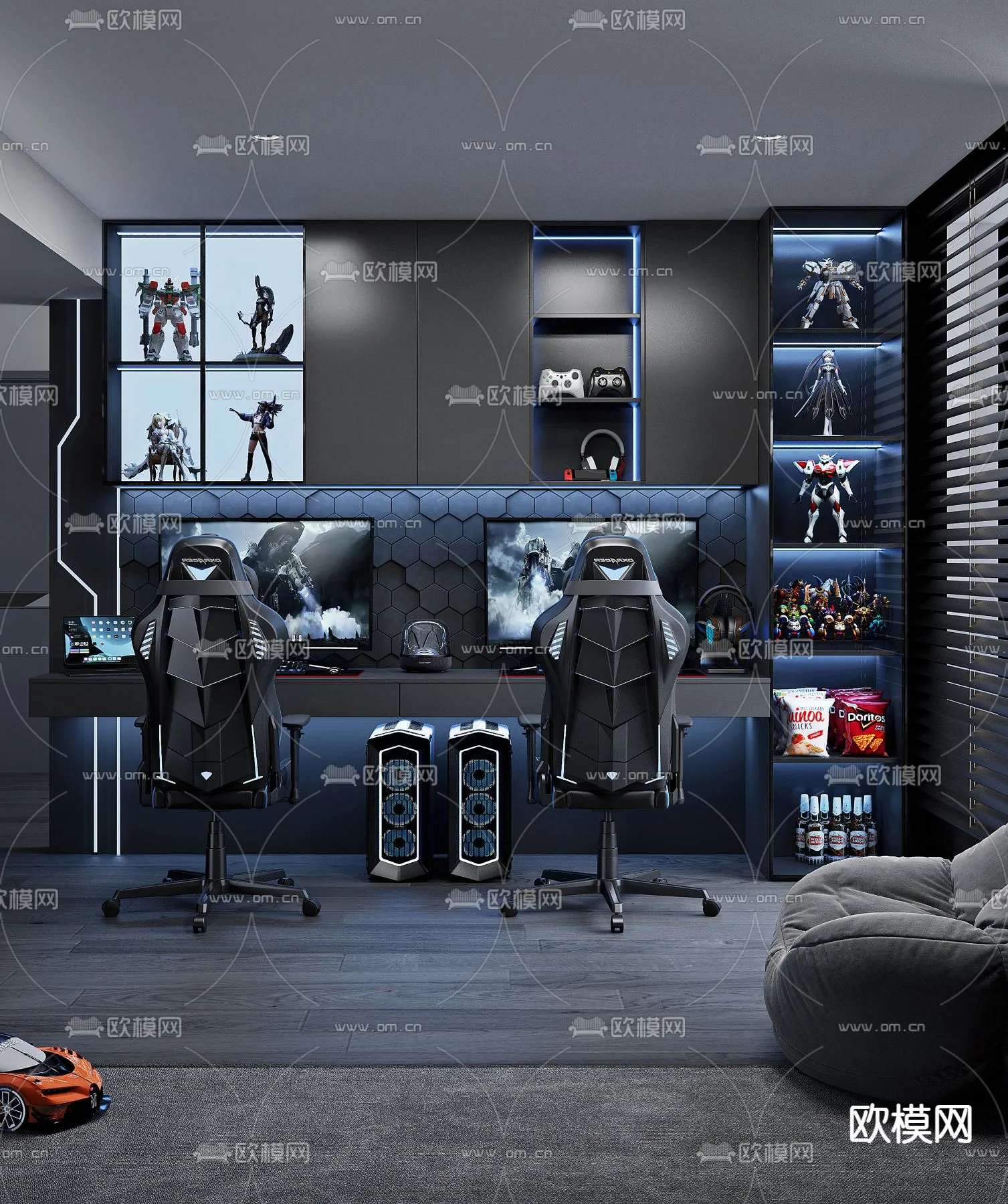 PLAYROOM - VRAY / CORONA - 3D MODEL - 851