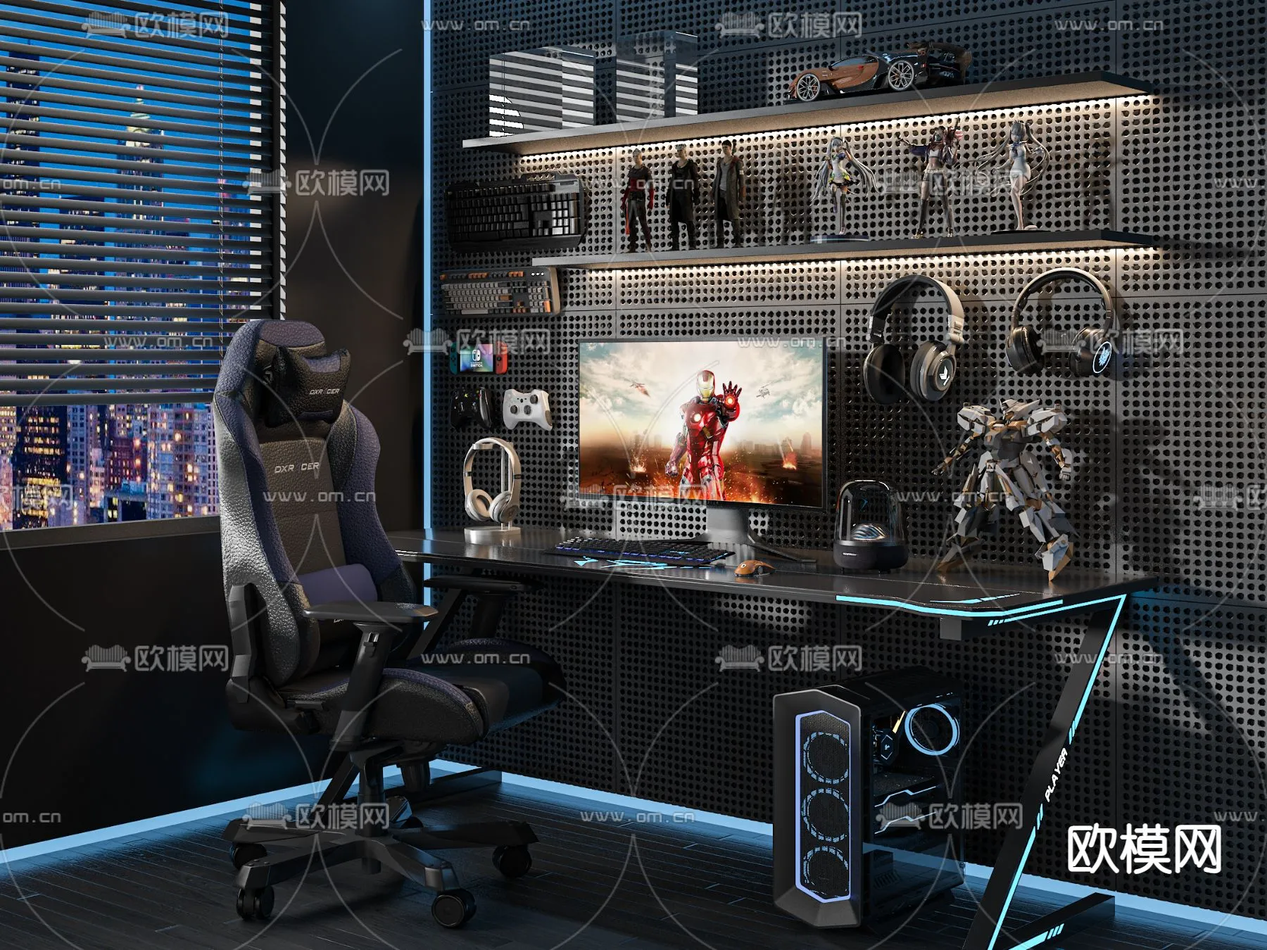 PLAYROOM - VRAY / CORONA - 3D MODEL - 883