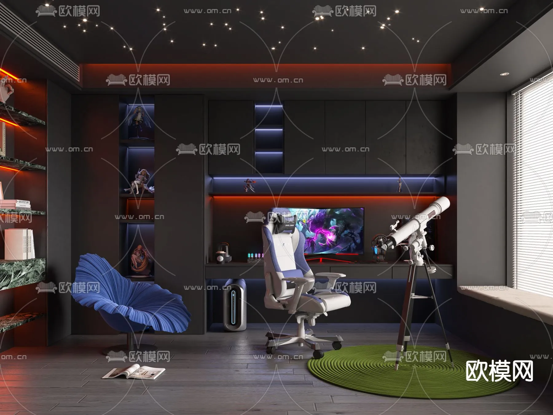 PLAYROOM - VRAY / CORONA - 3D MODEL - 884