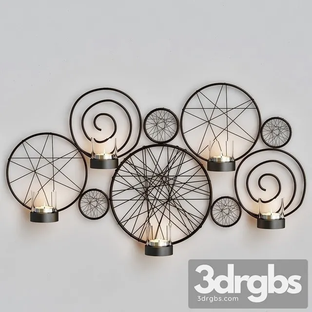 Pleasture Metal Wall Sconce 3D Model Free