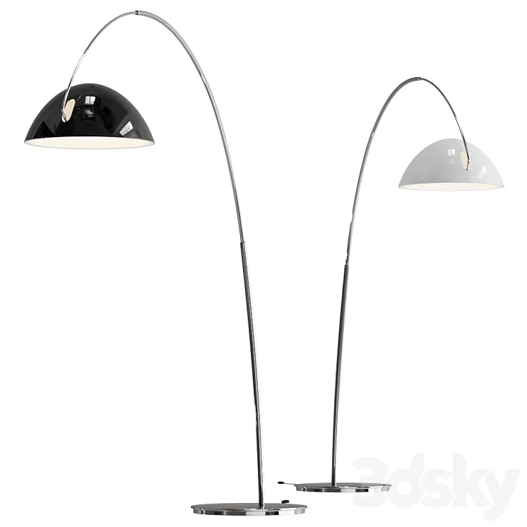 Pluma P-2959 floor lamp by Estiluz Floor lamp floor lamp 3D Model Free