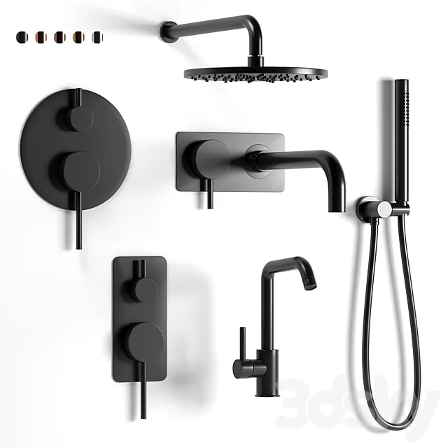 Plumbing set Paffoni. sea Free Download