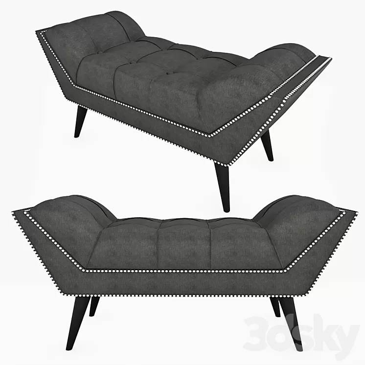 Plume bench 3D Model