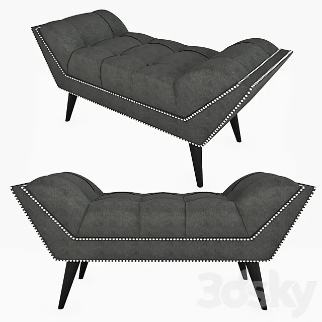 Plume bench 3DModel