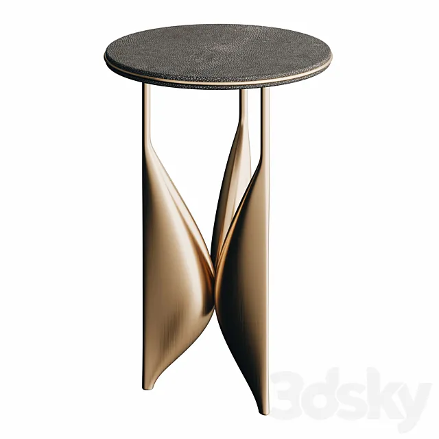 Plumeria side table II 3D Model