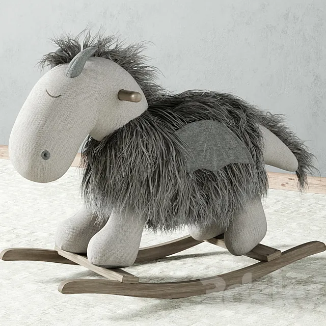 Plush Rocking | Dragon 3DModel
