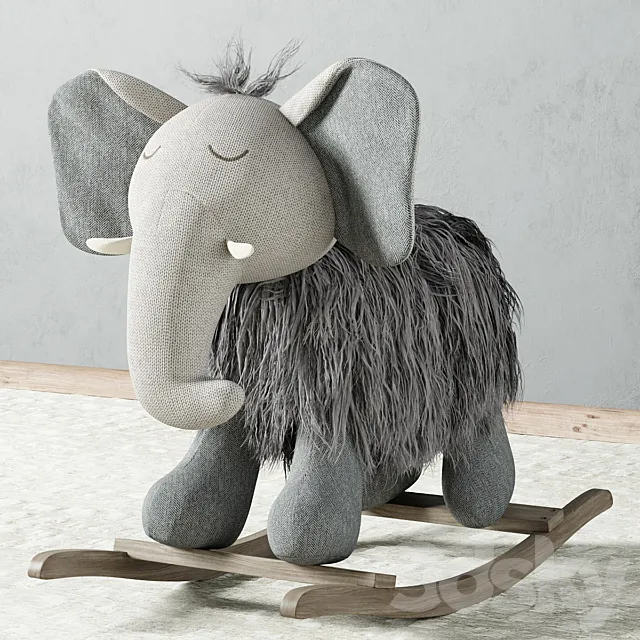 Plush Rocking | Elephant 3DModel
